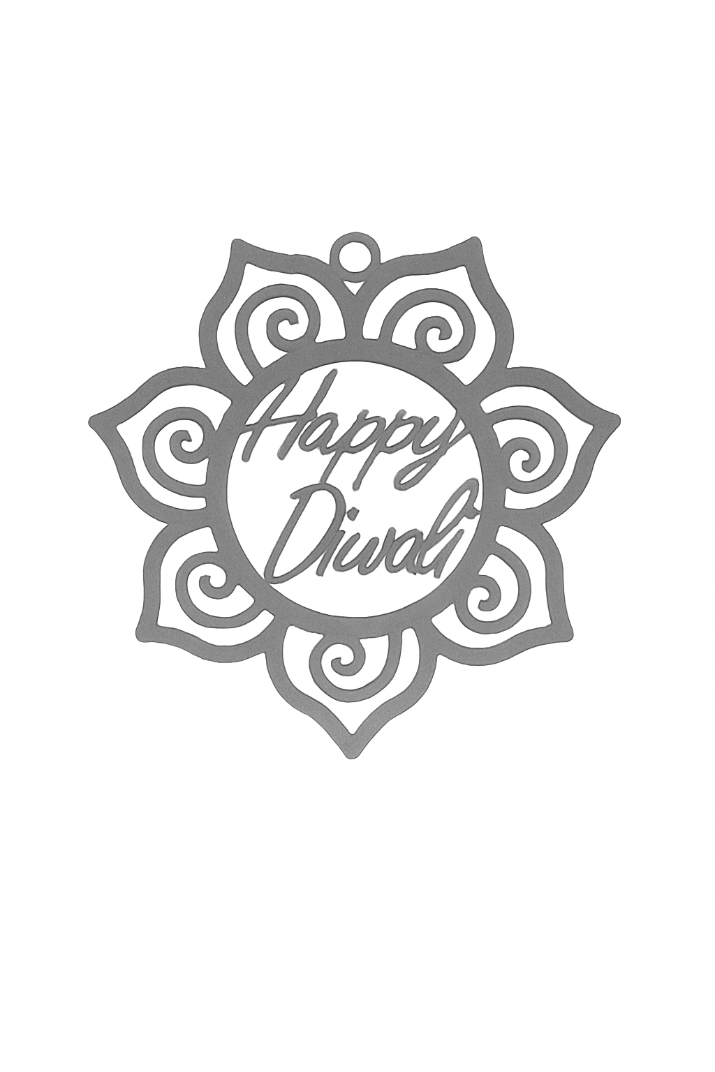 Diwali decorative keepsake sign seasonal gift coaster hanging decor seasonal - Image 2